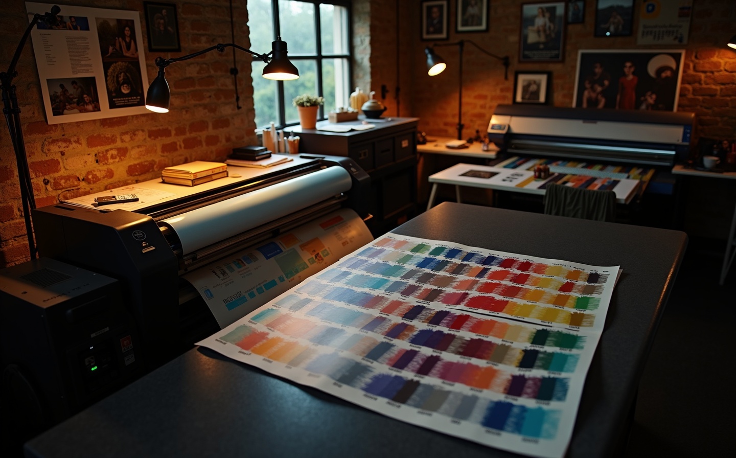 Estudio de diseño gráfico e impresión profesional