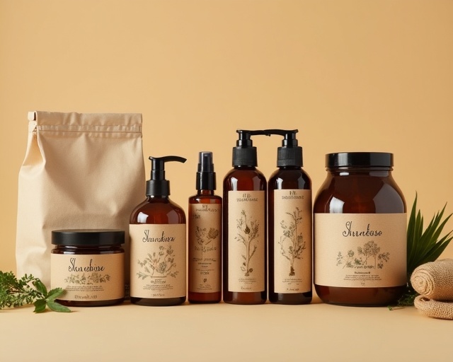 Packaging Tienda Naturista Alma Verde